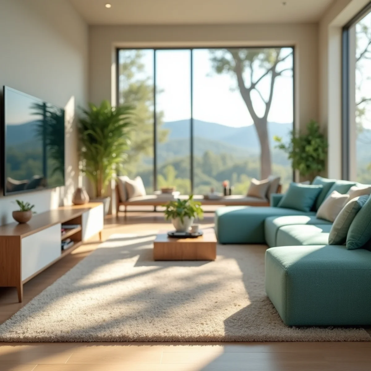 Clean, freshly cleaned carpet in a Friant, CA home