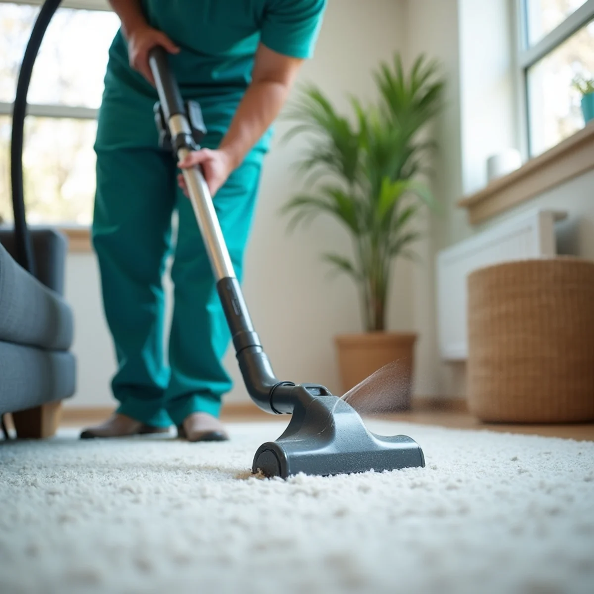 Water Damage Restoration in action in a Fresno, CA home