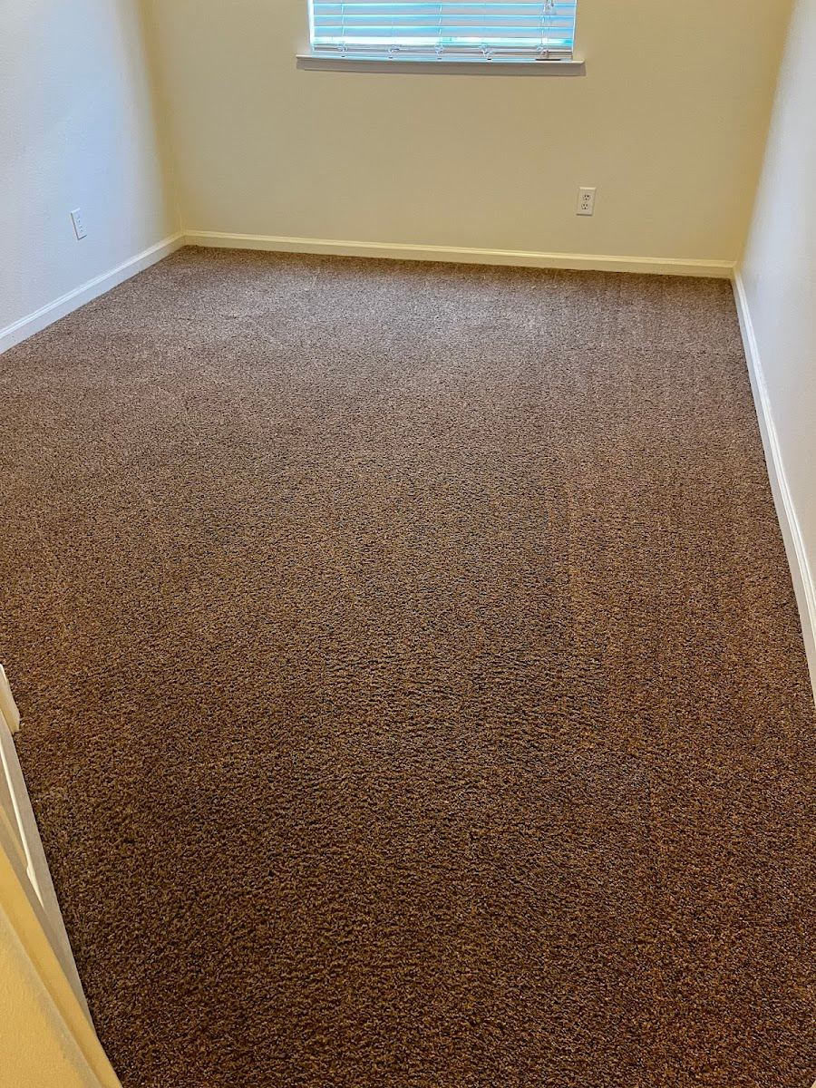 Home prepared for carpet cleaning
